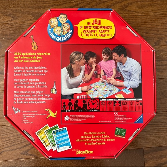 /Ravensburger/ Family Game "Les Incollables" in French - Picture 6 of 6